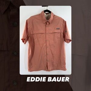 EUC Eddie Bauer Ripstop Guide Shirt
